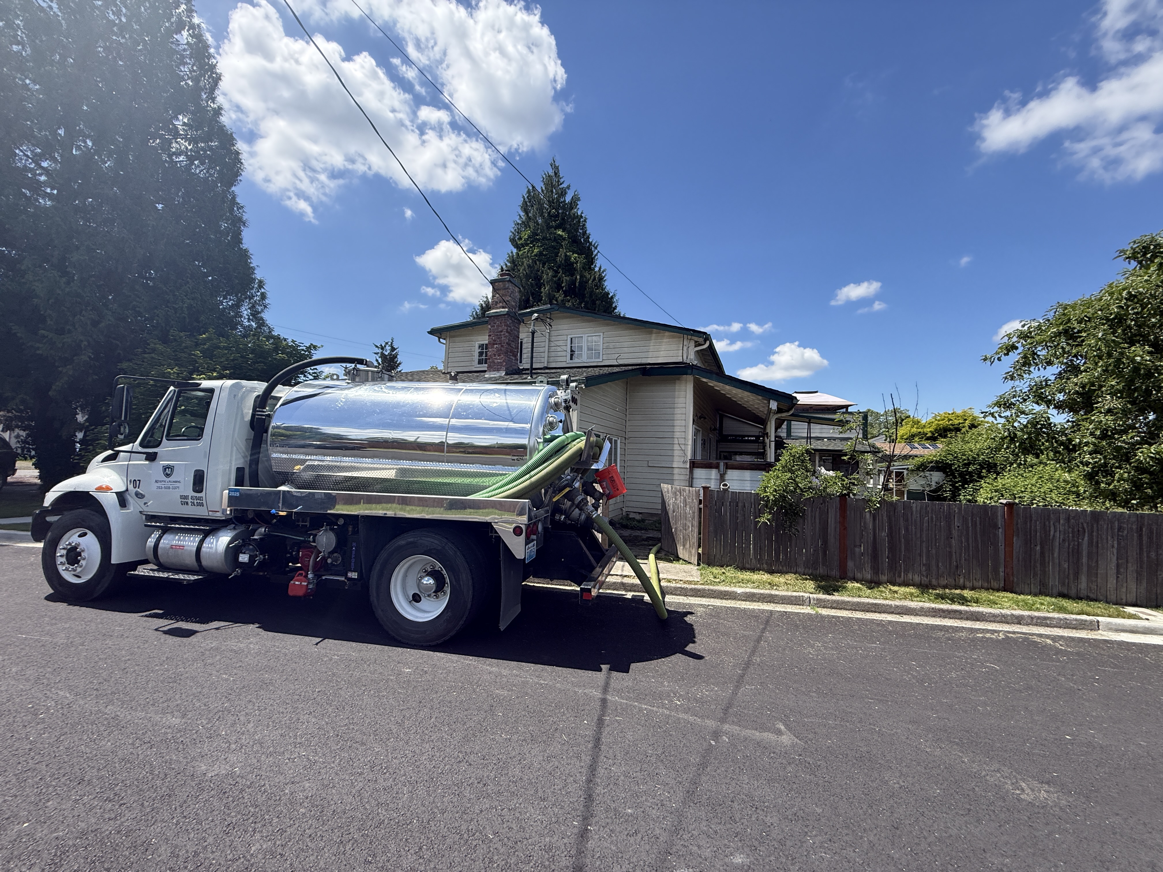 Septic Tank Pumping